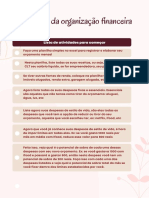 Check List Organizacao Financeira