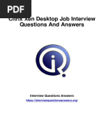 1113 Citrix Xen Desktop Interview Questions Answers Guide