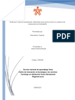 Evidencia 5 Plan de Mejoramiento Determinar Las Acciones A Tener en Cuenta en Las Evaluaciones de Desempeno