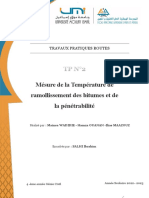 Temperature Et Penetrabilité