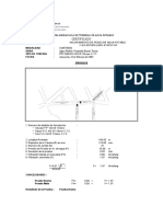 Formato Prueba Hidraulica Agua Potable