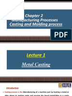 Lec 1 - Casting and Molding Process