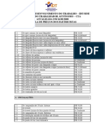 Cta Tabela Eletricista