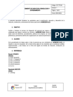 1.2.2 Procedimiento de Induccion, Reinduccion y Entrenamiento