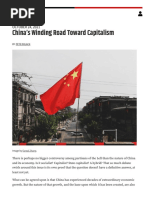 China's Winding Road Toward Capitalism - Pete Dolack