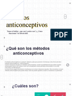 Métodos Anticonceptivos