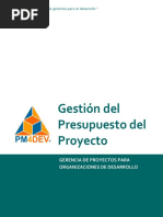 Gestión Del Presupuesto Del Proyecto