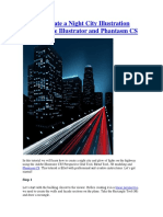 How To Create A Night City Illustration Using Adobe Illustrator and Phantasm CS PDF