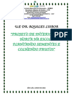 Projeto Horta Na Escola 2022 PDF