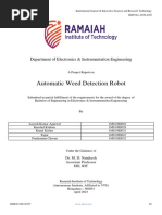 Automatic Weed Detection Robot