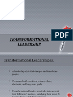 Transformational Leadership