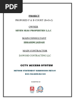 CCTV Method Statement Final Rev-01 PDF