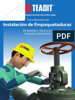 Instalación de Empaquetaduras