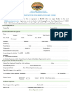 KSL Employment Form