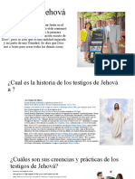 Tarea de Los Testigos de Jehová