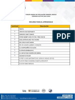 Listado de Útiles y Materiales 3° Básica 2023-2024