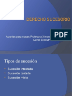 Derecho Sucesorio X.M Suc. Abintestato y Testamentaria 2019