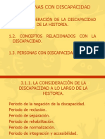 Unidad Didáctica Sobre Las Características y Necesidades de Las Personas Con Diversidad Funcional (Física, Intelectual y Sensorial)