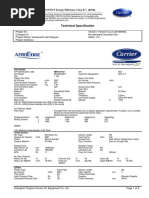 Technical - Report Ahu 7.5tr