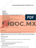 Xdoc - MX Arbol de Fallos de Errores de Paridad Del Router de Internet Cisco