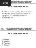 Tipos de Lubrificantes