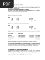 Ejercicios de Administracion de Capital de Trabajo