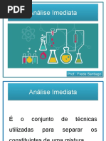 Análise Imediata