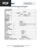 Ficha de Cadastro de Pessoa Física Ou Jurídica 2023