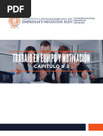 1 - Capitulo - Trabajo en Equipo y Motivación PDF