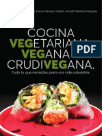 Recetario Cocina Vegetariana Vegana y Crudivegana Taller Detox