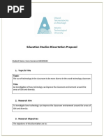 An Investigation of How Technology Can Improve The Classroom Environment Around The Areas of Sen and Diversity Conn Cameorn g00395635