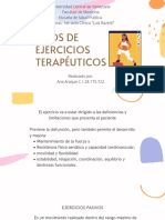 Ejercicio Terapeutico