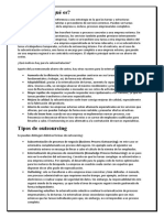 Outsourcing Tarea