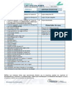 Lista de Utiles Sexto A 2023