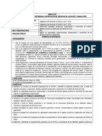 TDR - Especialista en Gestión Empresarial Iii