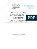 Farmacos Que Intervienen en La Motilidad Gastrointestinal PDF