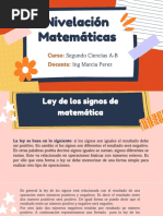 Nivelacion Primera Clase de Matematicas