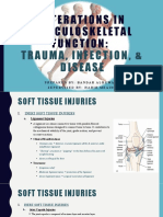 Alterations in Musculoskeletal