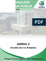 Modul Analisis Kebijakan Publik 4 PDF