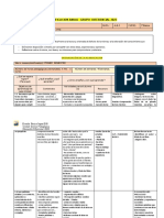 PLANIFICACIÓN Lenguaje