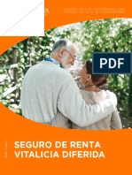 Seguro Renta Vitalicia Diferida Positiva