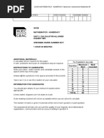 Numeracy WALES ONLY Higher P2 Blank