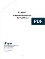 Chemistry Analyzer Rayto RT 9200 Service Manual PDF