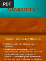 ANTIBIOTICS V (Basics)