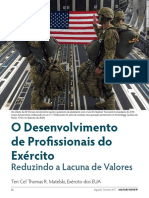 O Desenvolvimento de Profissionais Do Exército - MIlitary Review - 2017