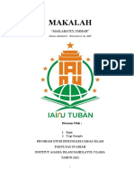 Makalah Maslahah Umah