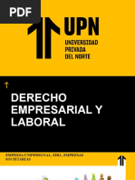 Sesión 5 Empresa Unipersonal, Eirl Empresas Societarias