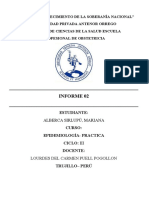 Informe de Epidemiologia