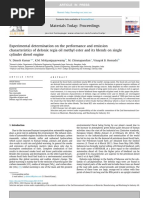 Performance and Emission Characteristics of Delonix Regia Biodiesel