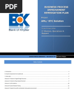 BoK - BPI AO - Remediation Plan AML Solution